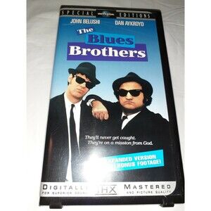The Blues Brothers Special Edition VHS Belushi Aykroyd Snap Case